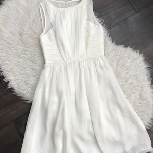 NWOT BHLDN Hitherto Short White Silk Wedding Dress